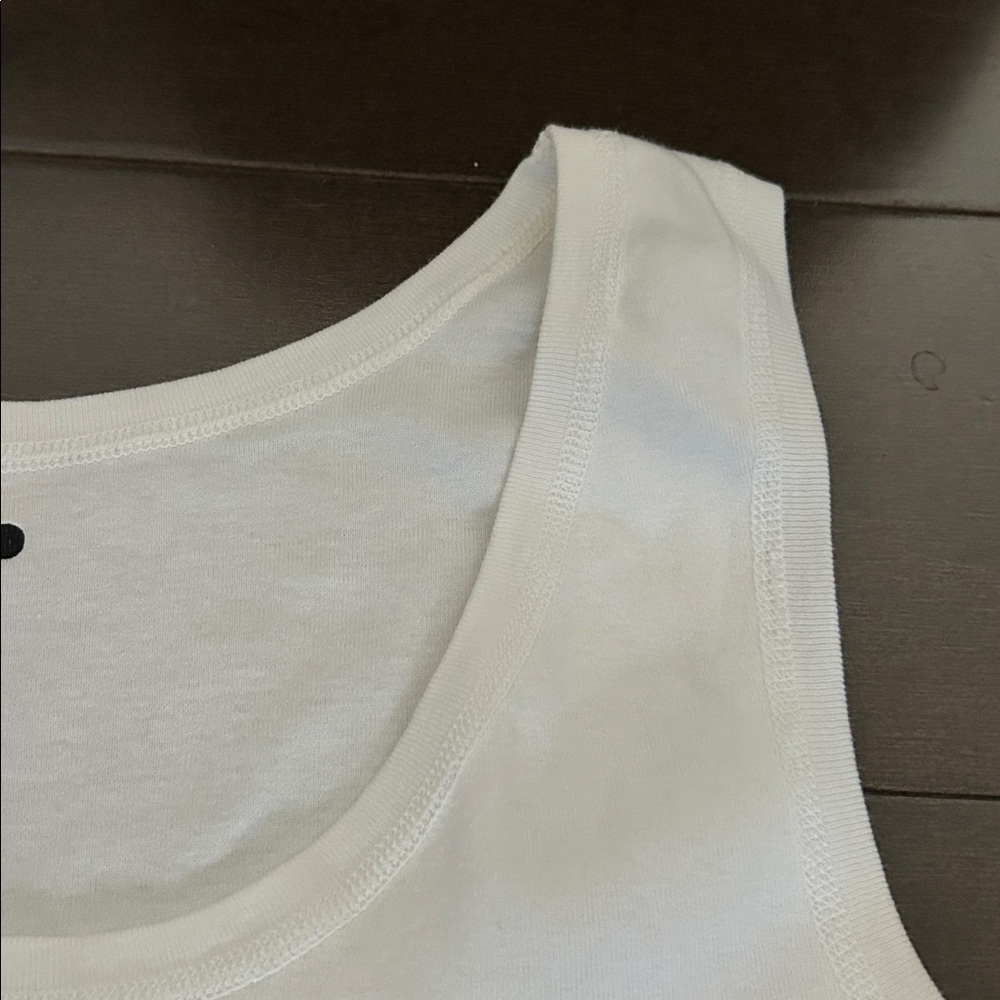 Three Dots Essential Rib Tank - Picture 3 of 5